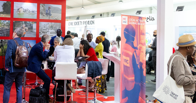 The OECS and the French Red Cross…hosted a side event at COP27