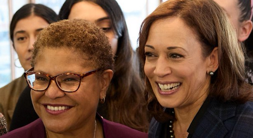 VP Kamala Harris\Karen Bass\Los Angeles Mayor