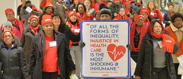 NYSNA nurses announced the outcome of strike authorization votes at NYC private sector hospitals