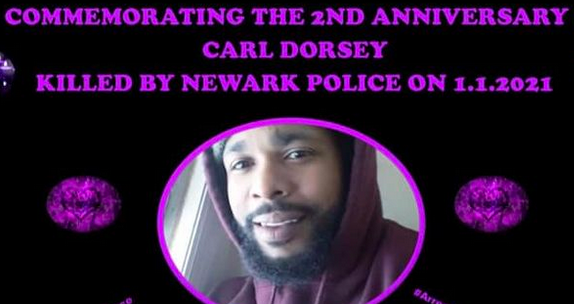 press conference concerning Carl Dorsey, who was killed by a Newark police detective