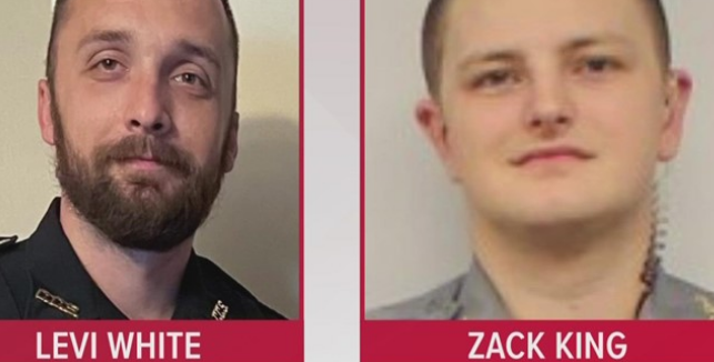 indictment charging former Crawford County, Arkansas, Sheriff’s Deputies Levi White and Zackary King