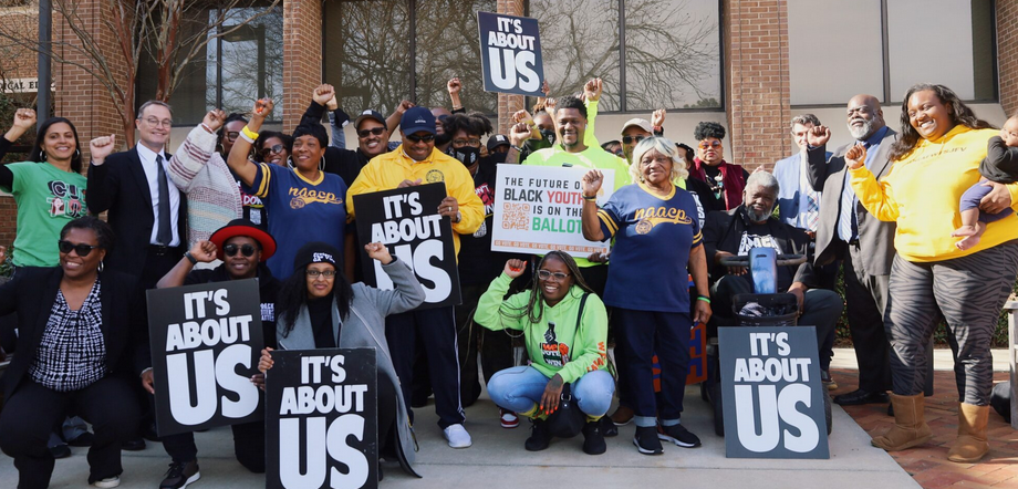 Black Voters Matter (BVM) responds to complaints of illegal campaigning during a press conference