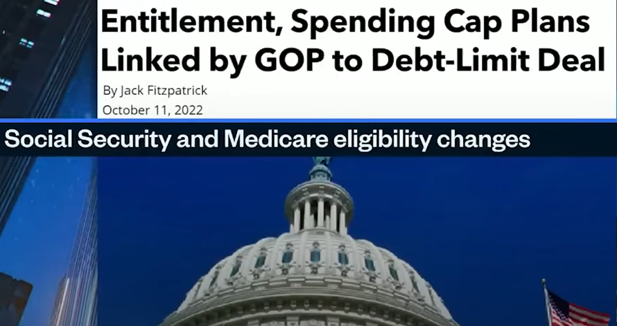 GOP’s long-standing Republicans’ intent to cut Social Security and Medicare programs for seniors.