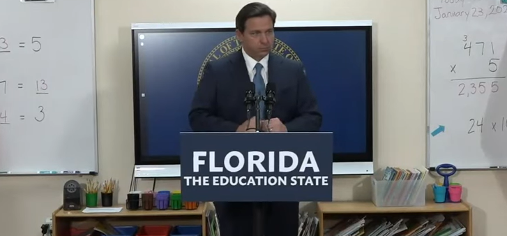 Florida Gov. Ron DeSantis’ latest attempts to ban teaching Black history in Florida public schools.