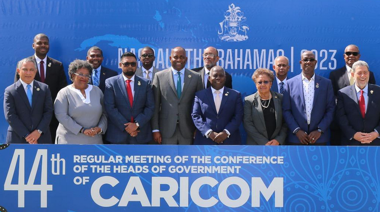 (CARICOM), reiterated the Community play leadership role in addressing deteriorating situation in Haiti