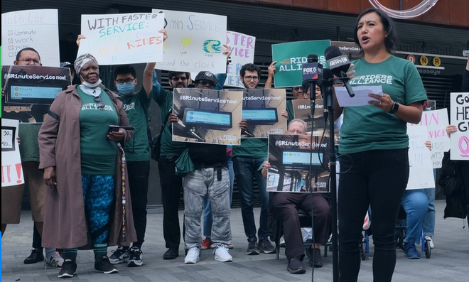 speakers will demand equity for millions of transit-dependent New Yorkers in the governor's budget.