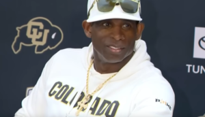 Deion Sanders, head football coach at the University of Colorado, is the  hero African Americans want right now