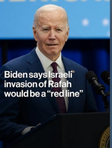 CAIR: Biden Must Enforce ‘Red Line’ After Israel Begins Ethnically Cleansing Eastern Rafah