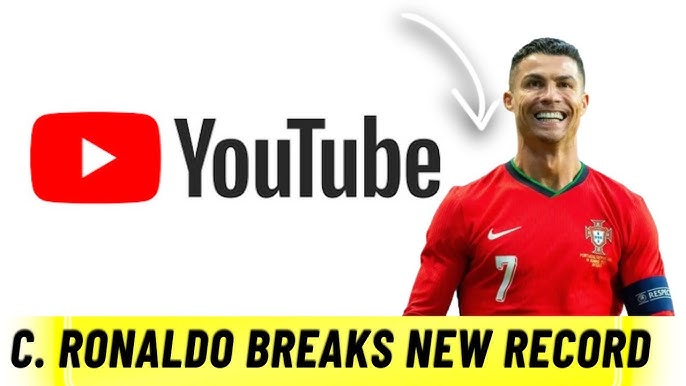 Cristiano Ronaldo Breaks New YouTube Channel Record