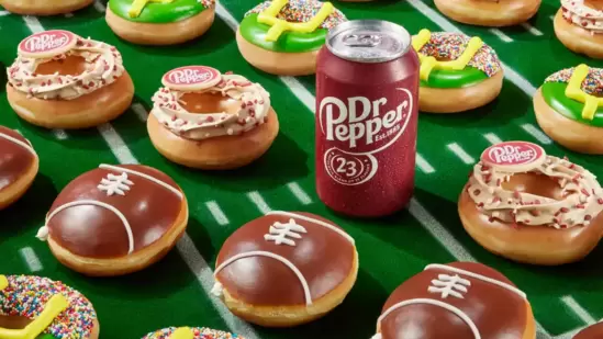 Krispy Kreme Dr Pepper Donut