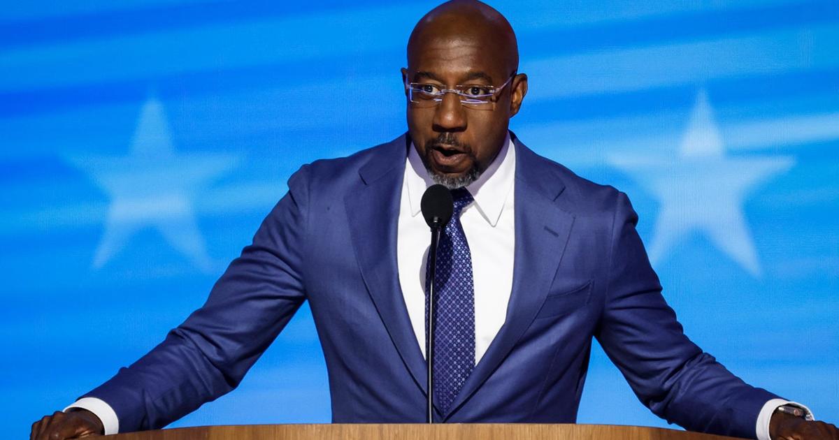 Senator Raphael Warnock Labels- Trump is a Plague