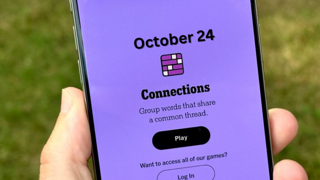 NYT Connections Hints October 24, 2024 (Game 501)