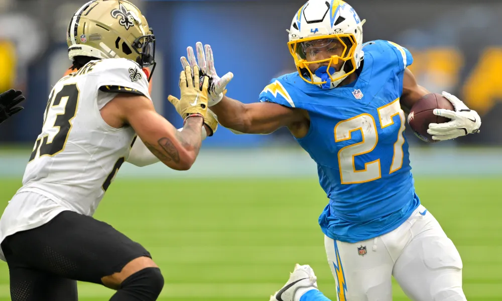 New Orleans Saints vs Los Angeles Chargers Match Player Stats