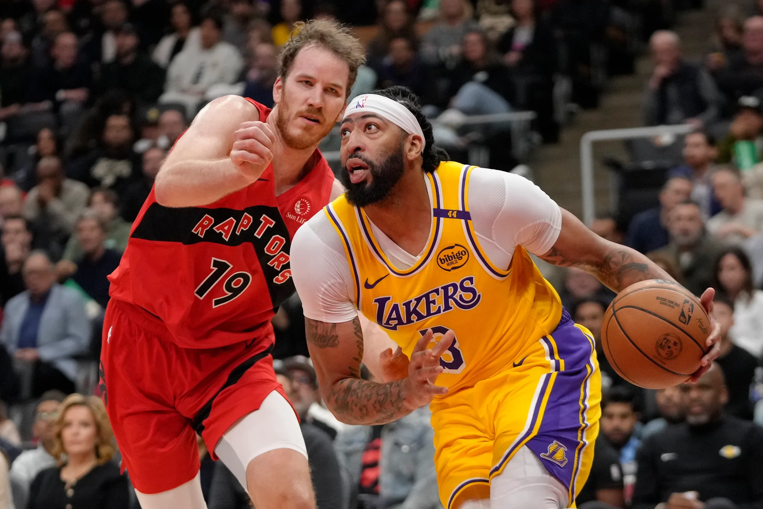 los angeles lakers vs toronto raptors