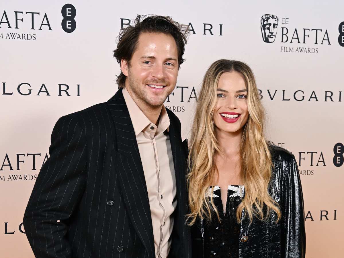 Margot Robbie and Tom Ackerley