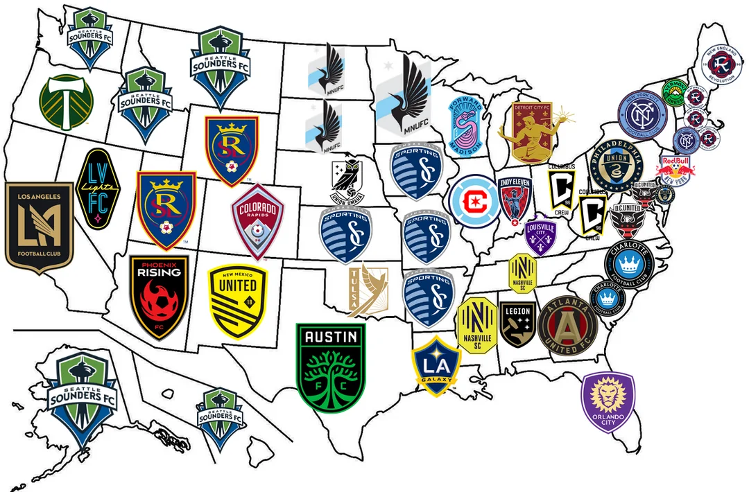 Most Popular MLS Teams By Country