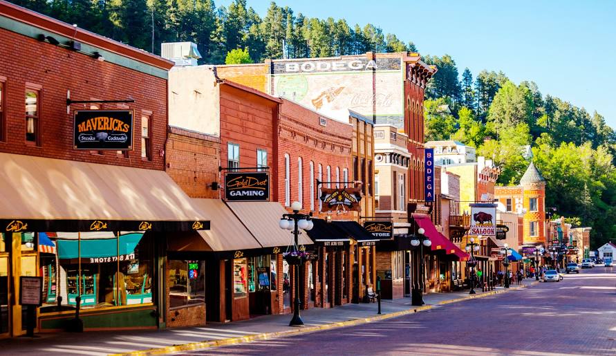 Deadwood in South Dakota
