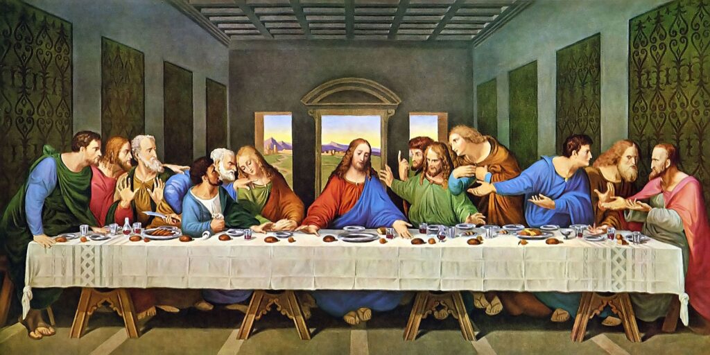 THE LAST SUPPER by Leonardo Da Vinci 
