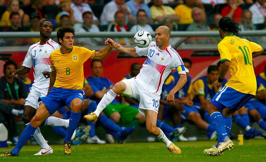 Zinedine Zidane vs Brazil (2006)
