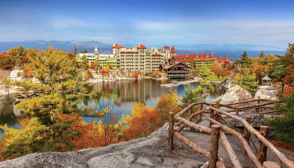 Mohonk Mountain House in Hudson Valley
