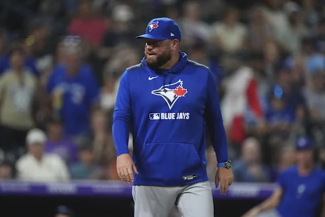 Victor Robles launches bat at Joey Estes