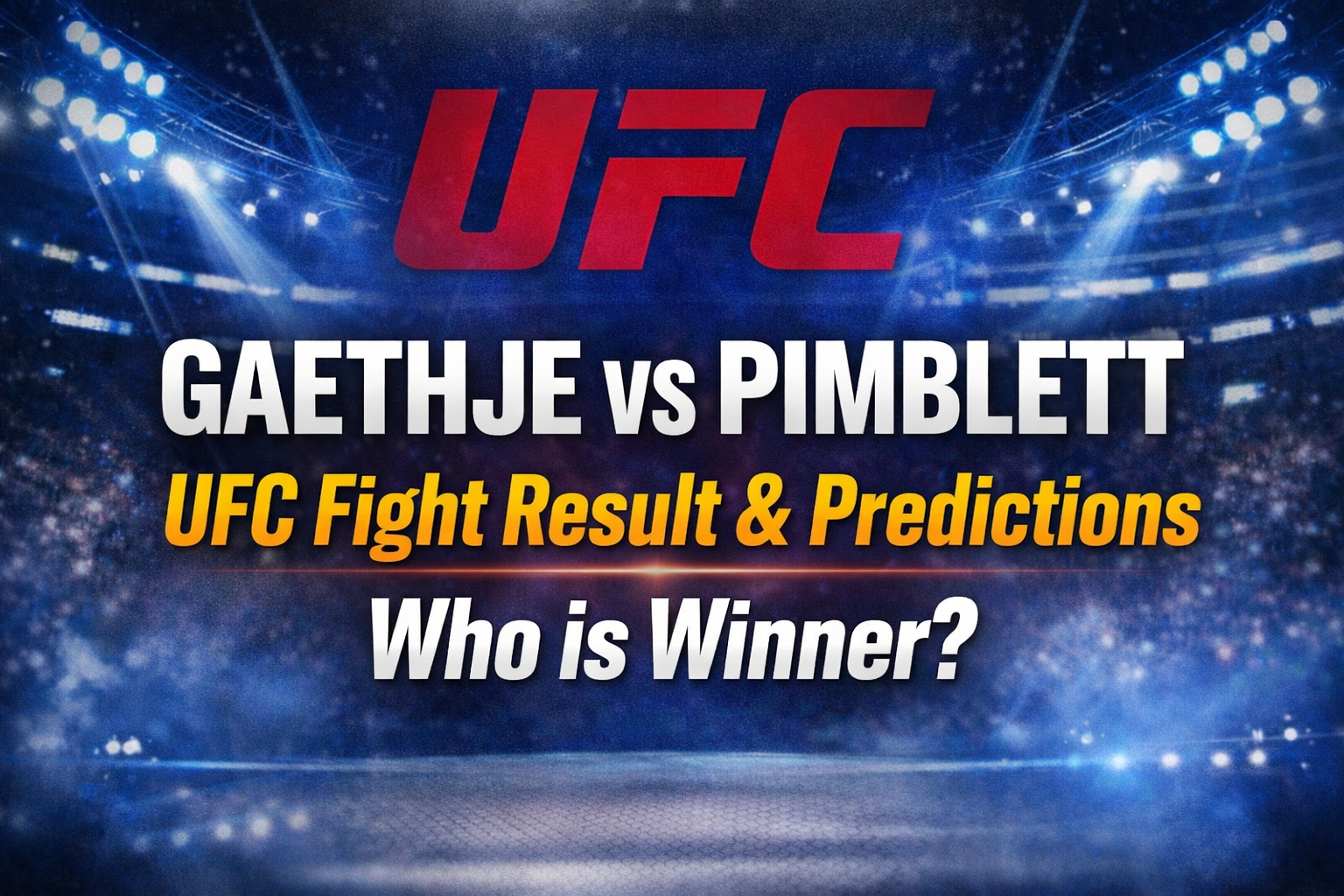 Gaethje vs Pimblett UFC Fight Result Predictions