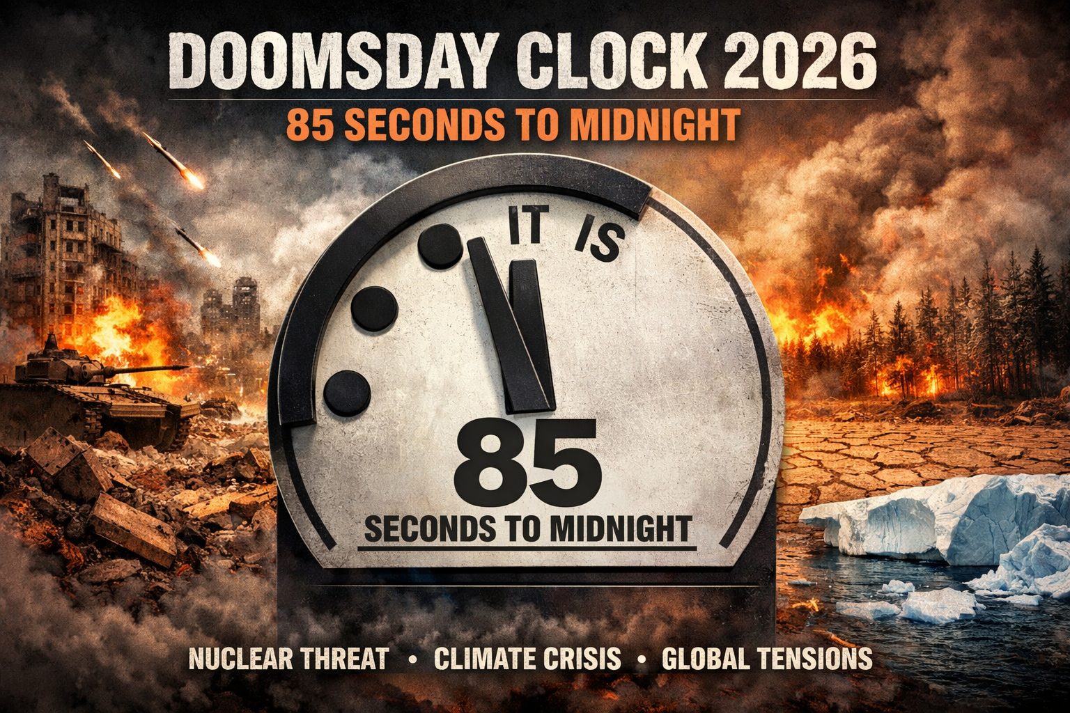Doomsday Clock 2026