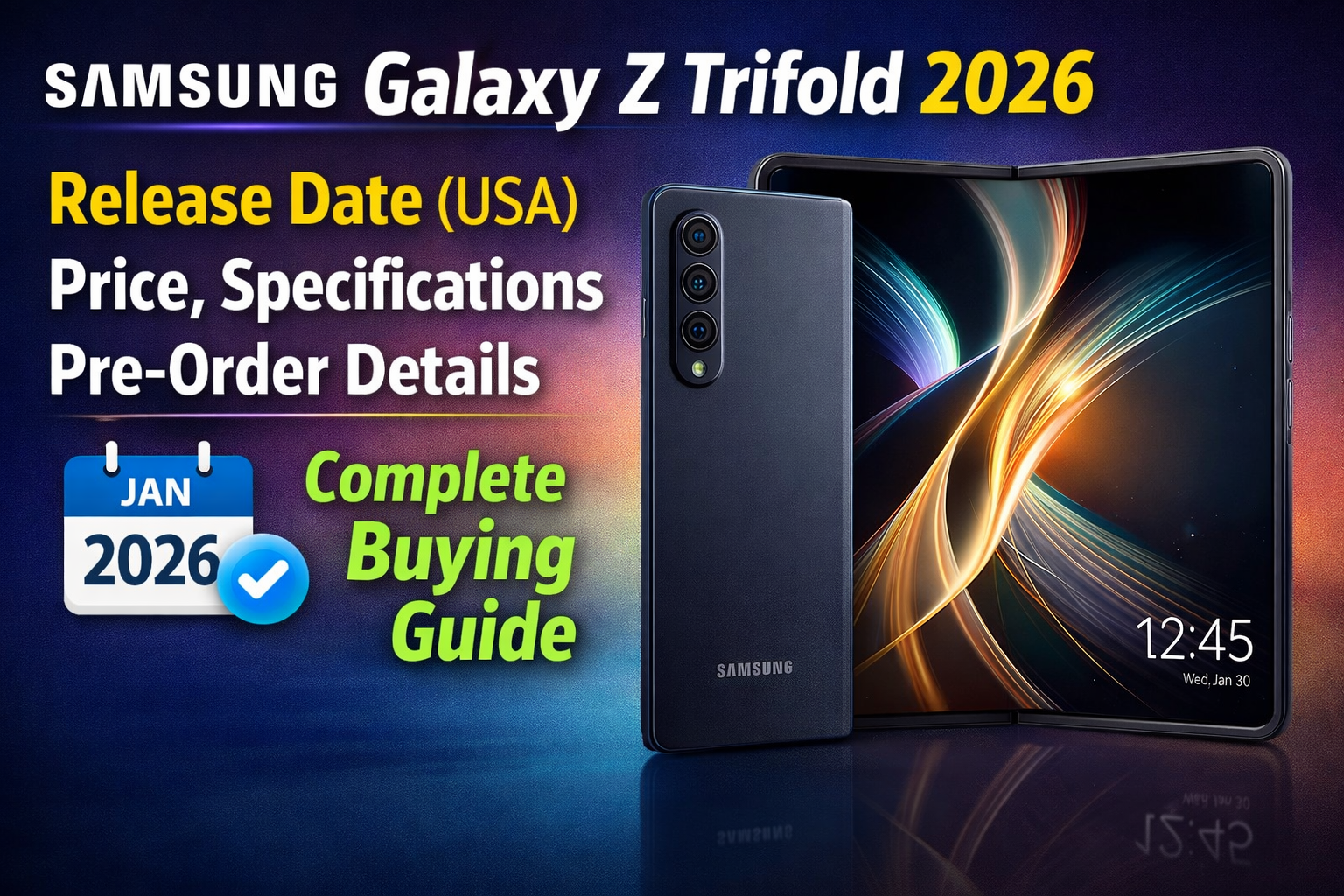 Samsung Galaxy Z Trifold Release Date