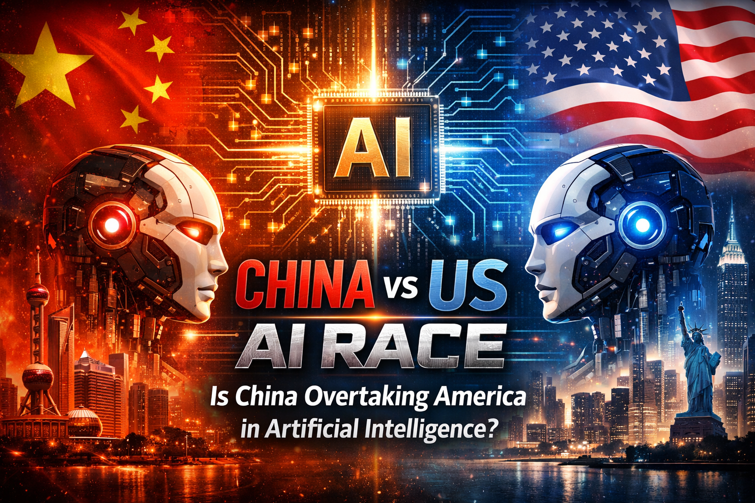 China vs US AI Race: Is China Overtaking America in Artificial Intelligence?