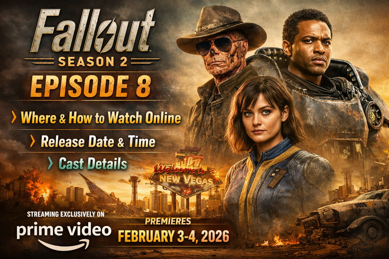 Fallout Season 2 Episode 8 Release Date