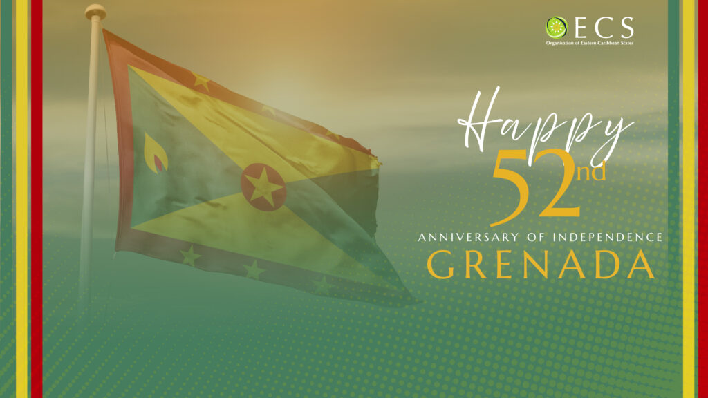 OECS Celebrates Grenada’s 52 Years Of Independence