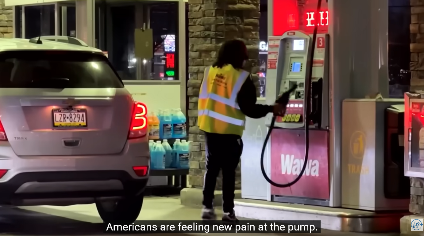 Trump’s Iran War Causing Gas Prices To Surge Across The Country