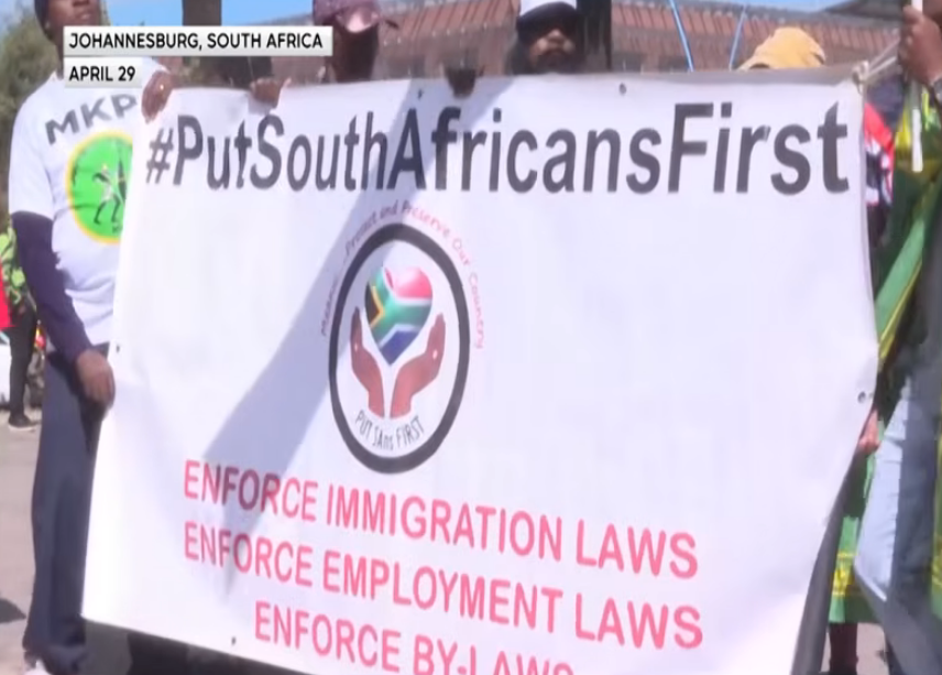 South Africa Police Clash With Migrants Seeking Emergency Protection