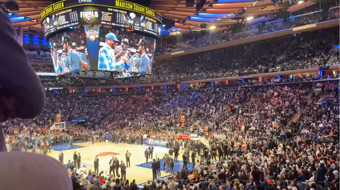 Trump’s Deflating Attendance At Knicks NBA Finals Game 3 Was An Absolute Disgrace