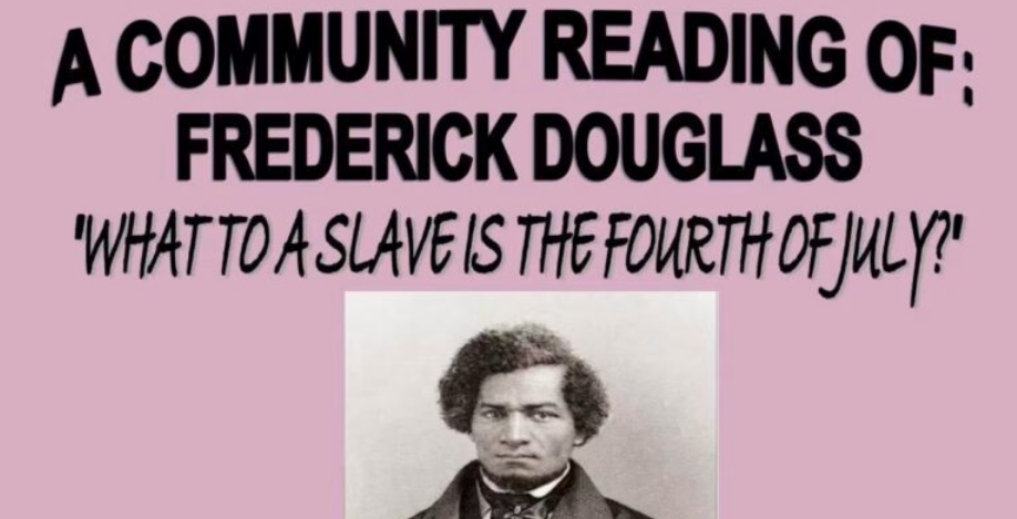 People’s Organization For Progress Will Host Community Reading Of Frederick Douglass’ Speech ‘What To The Slave Is The Fourth Of July?’